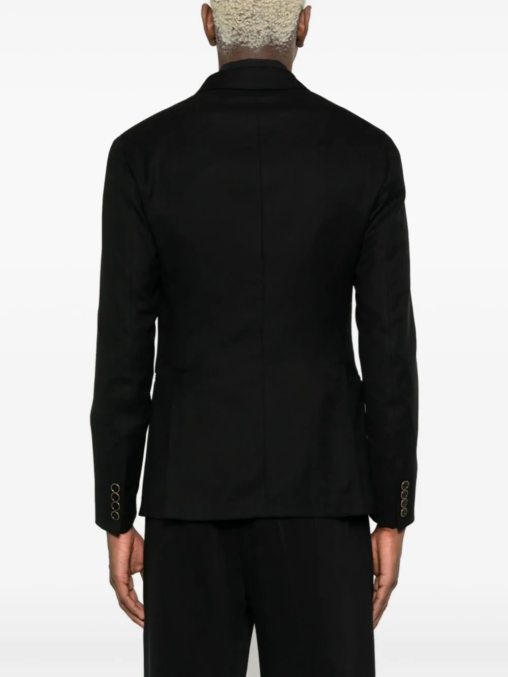 24SS Men's Black Jacket by Emporio Armani