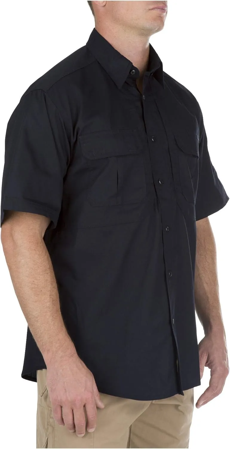 5.11 Tactical Men's Taclite Professional Short Sleeve Uniform Shirt, Gusseted Underarms, Style 71175T