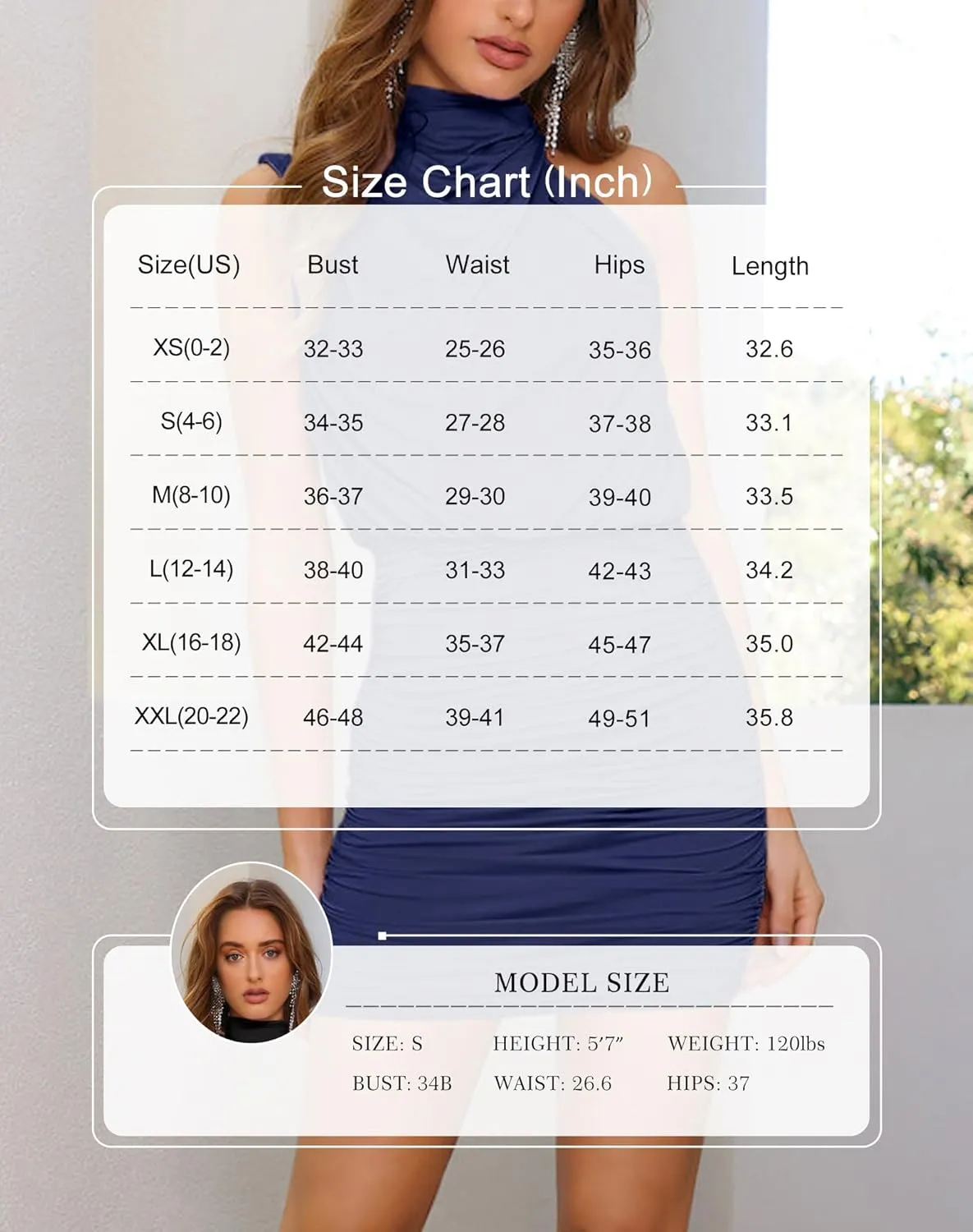 Annebouti 2025 Women's Summer Spring Ruched Wedding Guest Dresses Sleeveless Mock Neck Mini Cocktail Party Dress