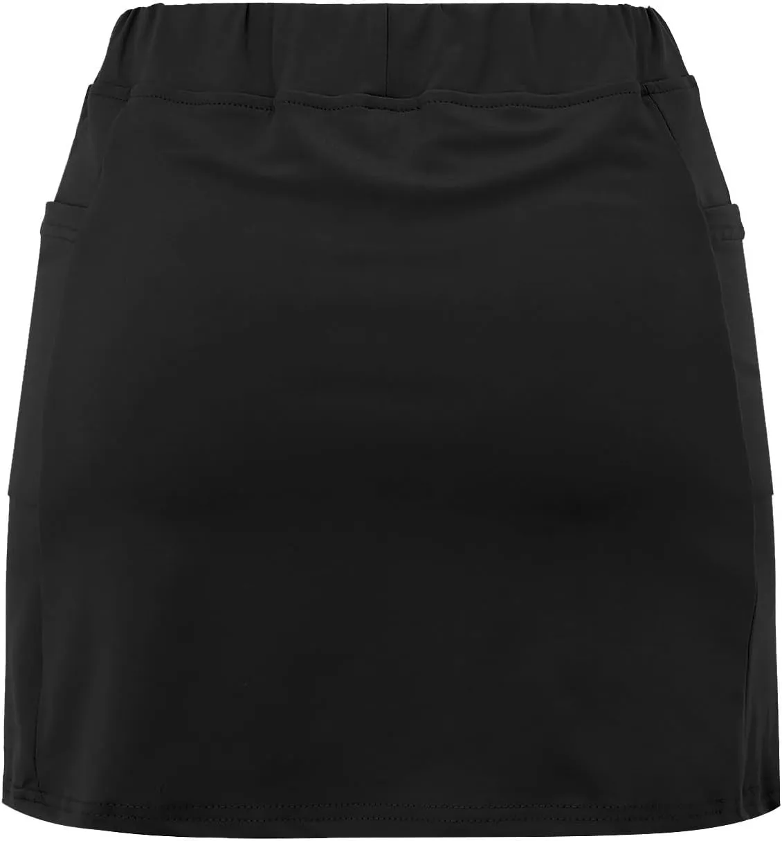 Athletic Skorts for Woman Black High Waisted Tummy Control Women's Yoga Shorts Dressy Casual with Pockets Skirts