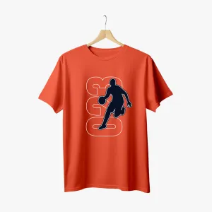 Basketball Creative Graphic Printed T-Shirt for Men|Trendy & Comfortable