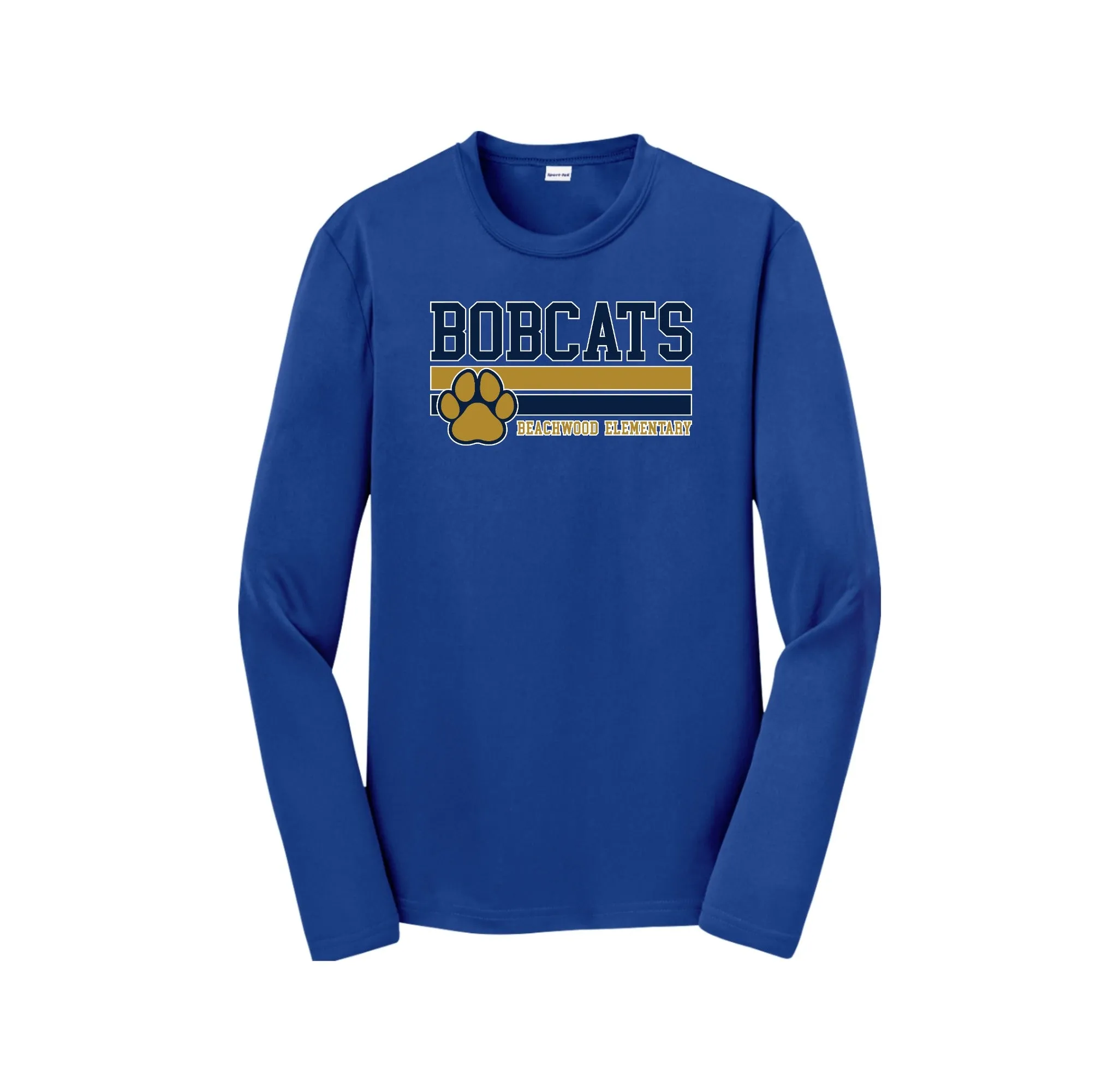 Beachwood Elementary Spirit Wear 2024-25 On-Demand Store-Youth Unisex Dri-Fit Long Sleeve Tee On-Demand