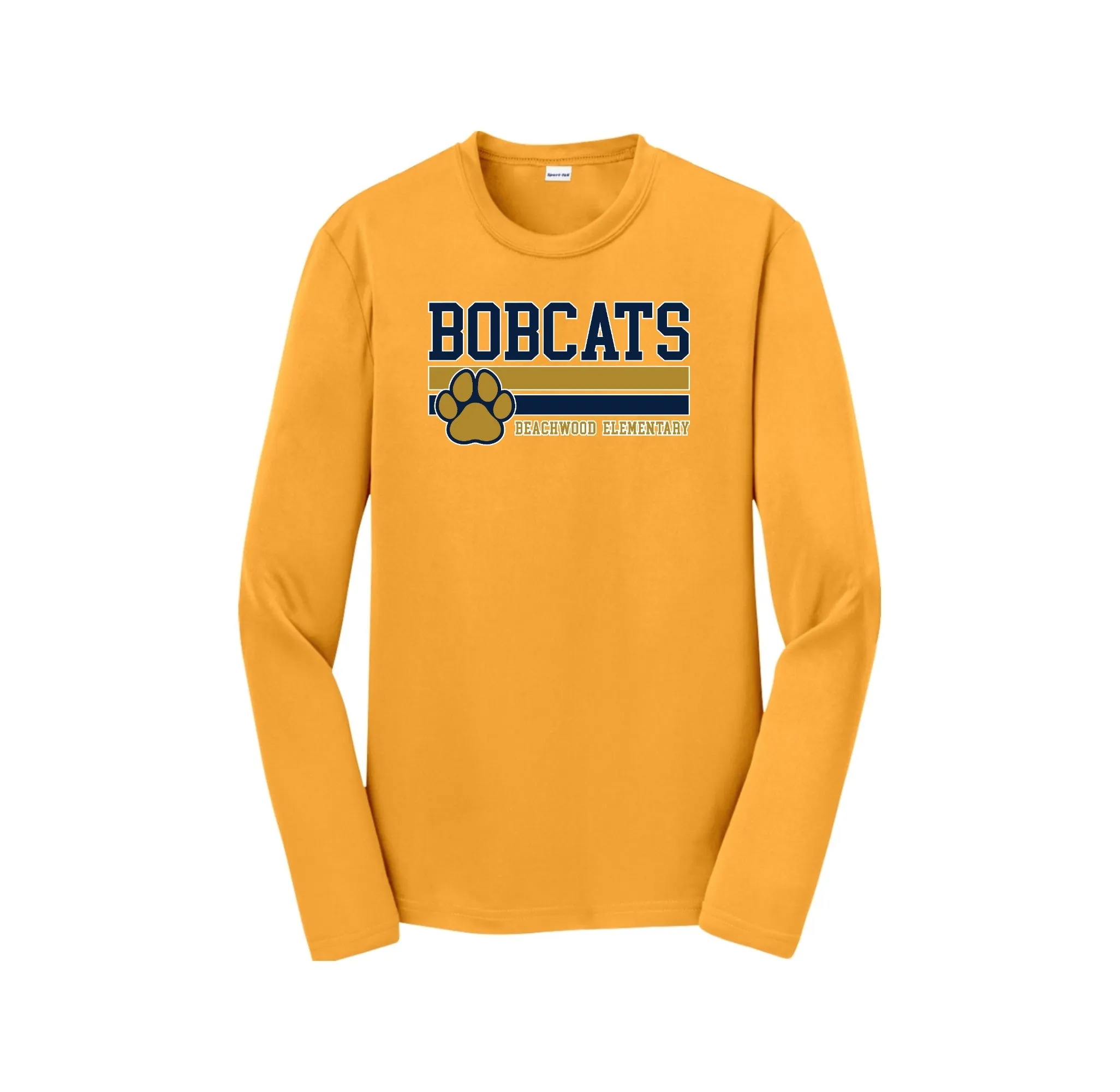 Beachwood Elementary Spirit Wear 2024-25 On-Demand Store-Youth Unisex Dri-Fit Long Sleeve Tee On-Demand