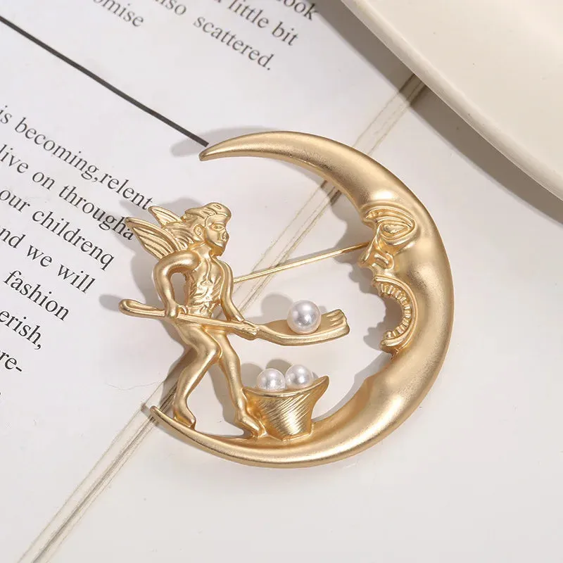 Berkant Embroidery Brooch Pin
