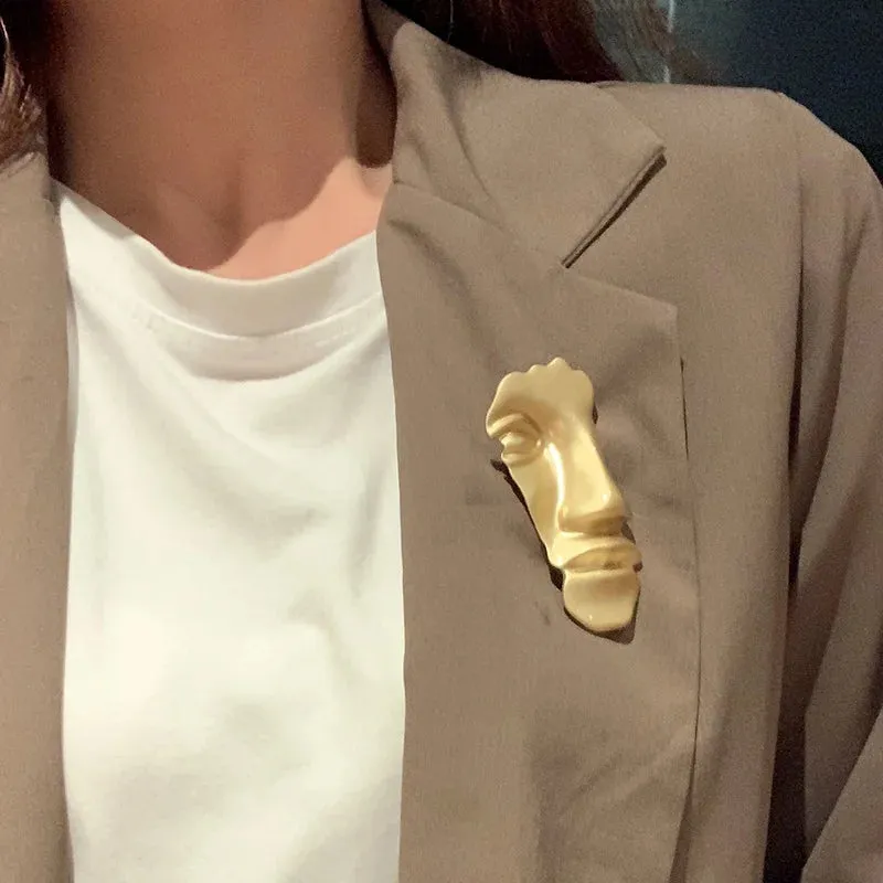 Berkant Embroidery Brooch Pin