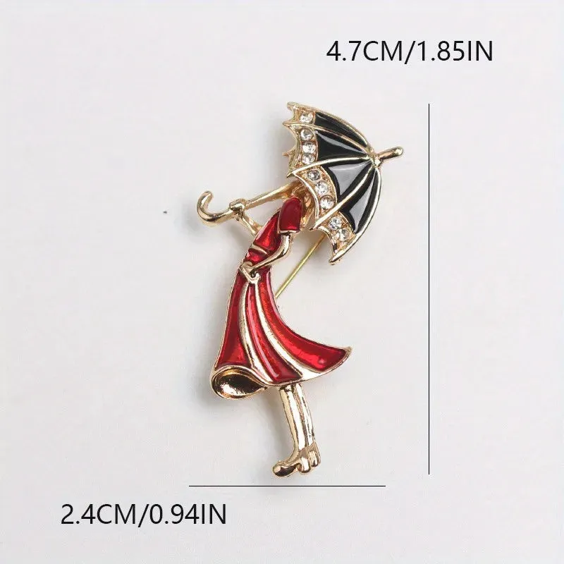 Berkant Embroidery Brooch Pin