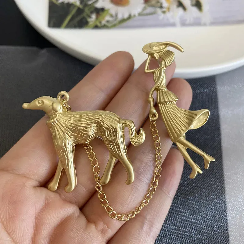 Berkant Embroidery Brooch Pin