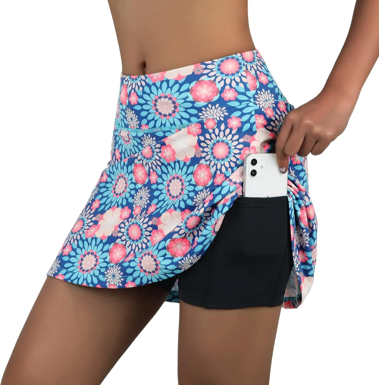 beroy Running Skirts Tennis Golf Skorts for Women - Women Workout Skirts with Pockets