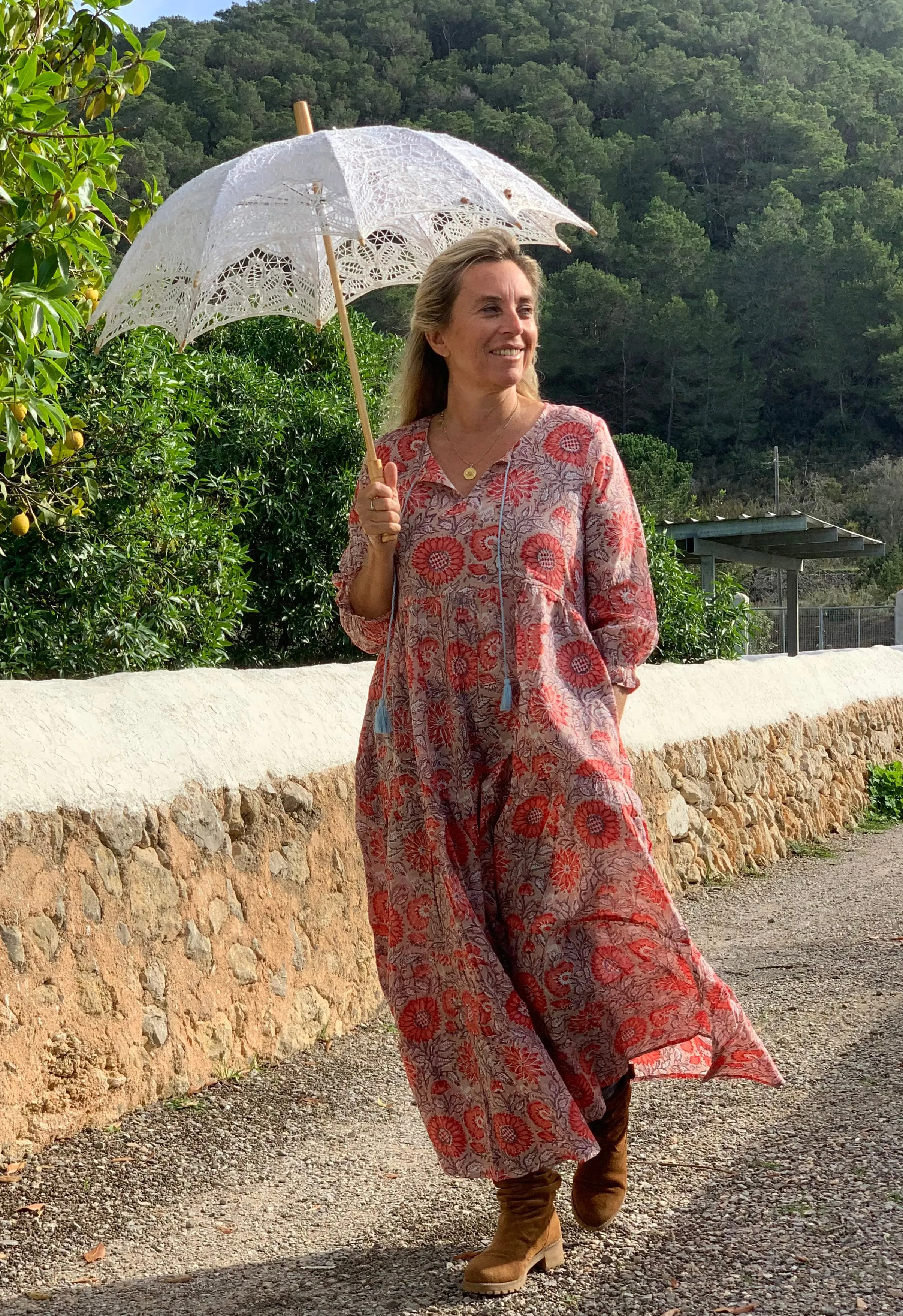 Boho dress sunflower 🌻