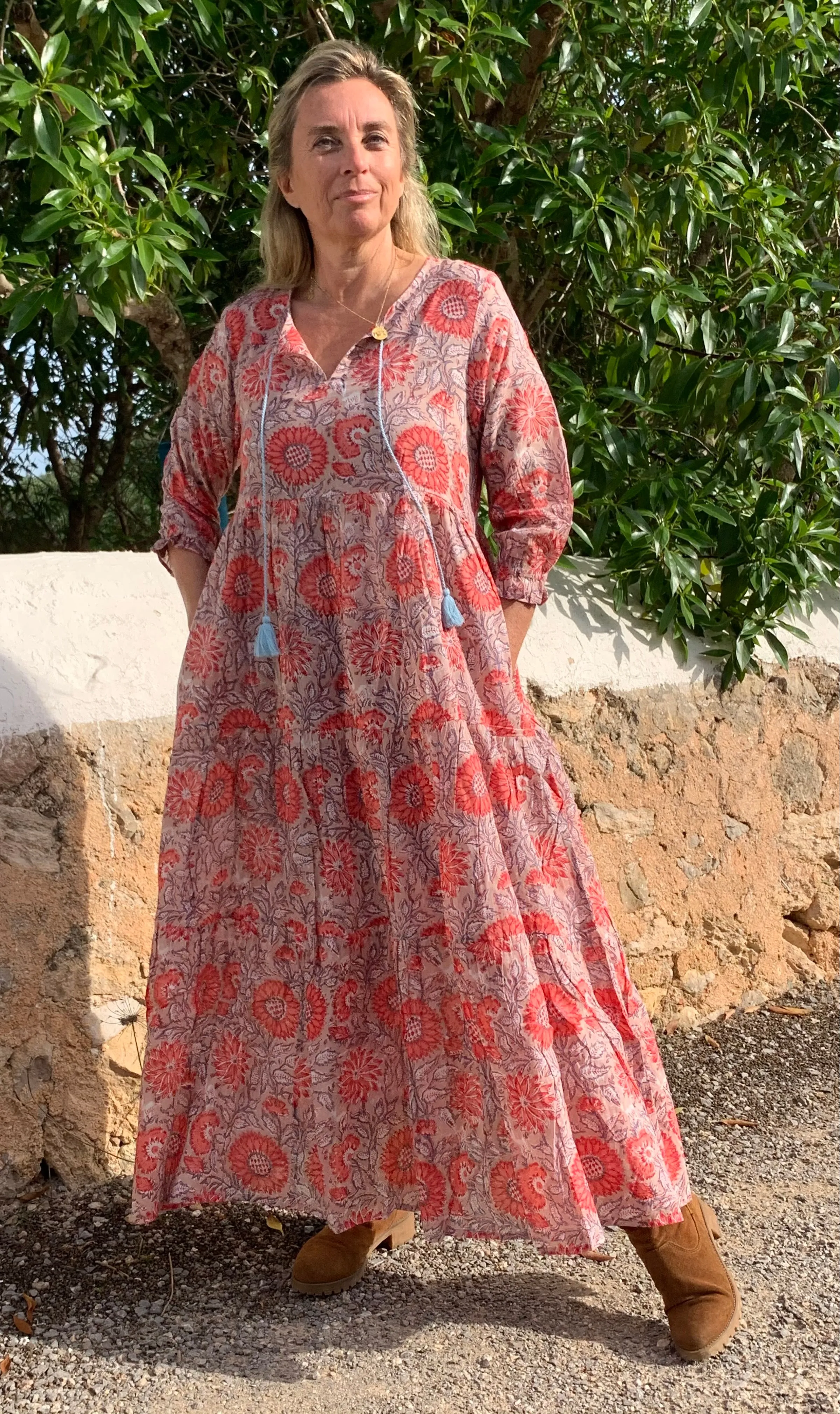 Boho dress sunflower 🌻
