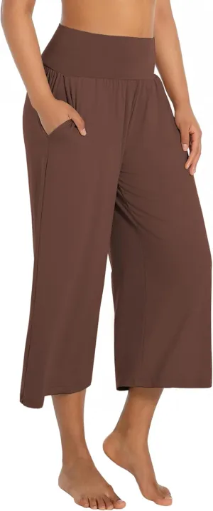 BUBBLELIME 20"/27"/29"/31"/35" Women's High Waist Casual Wide Leg Yoga Pants Cozy Loose Comfy Lounge Sweatpants with Pockets