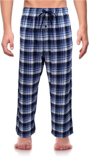 Casual Trends Classical Sleepwear Mens 100% Cotton Flannel Pajama Pants,