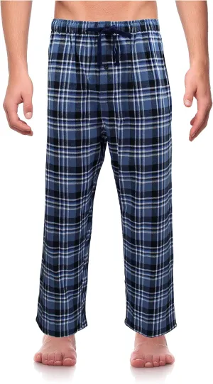 Casual Trends Classical Sleepwear Mens 100% Cotton Flannel Pajama Pants,