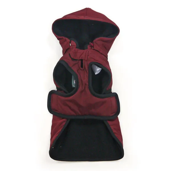 CLASSIC DOG TRENCH COAT MAROON