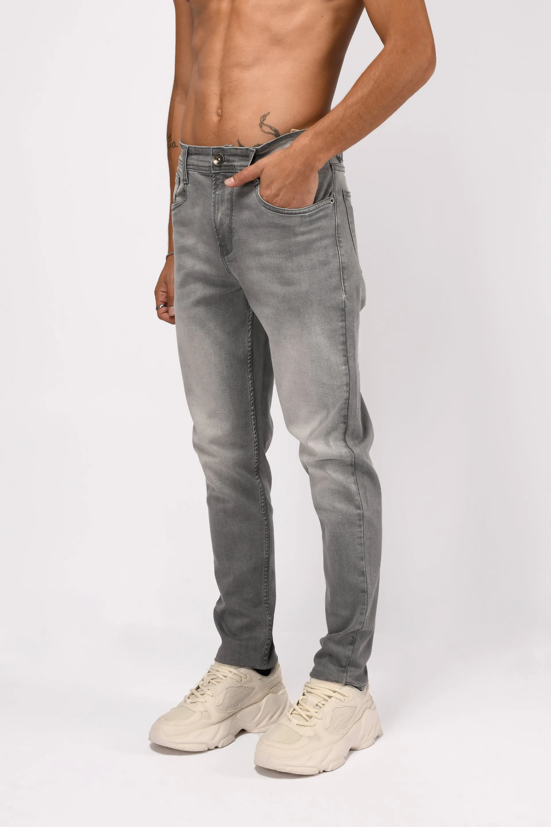 CLASSIC EDGE TAILORED DENIM IN GREY
