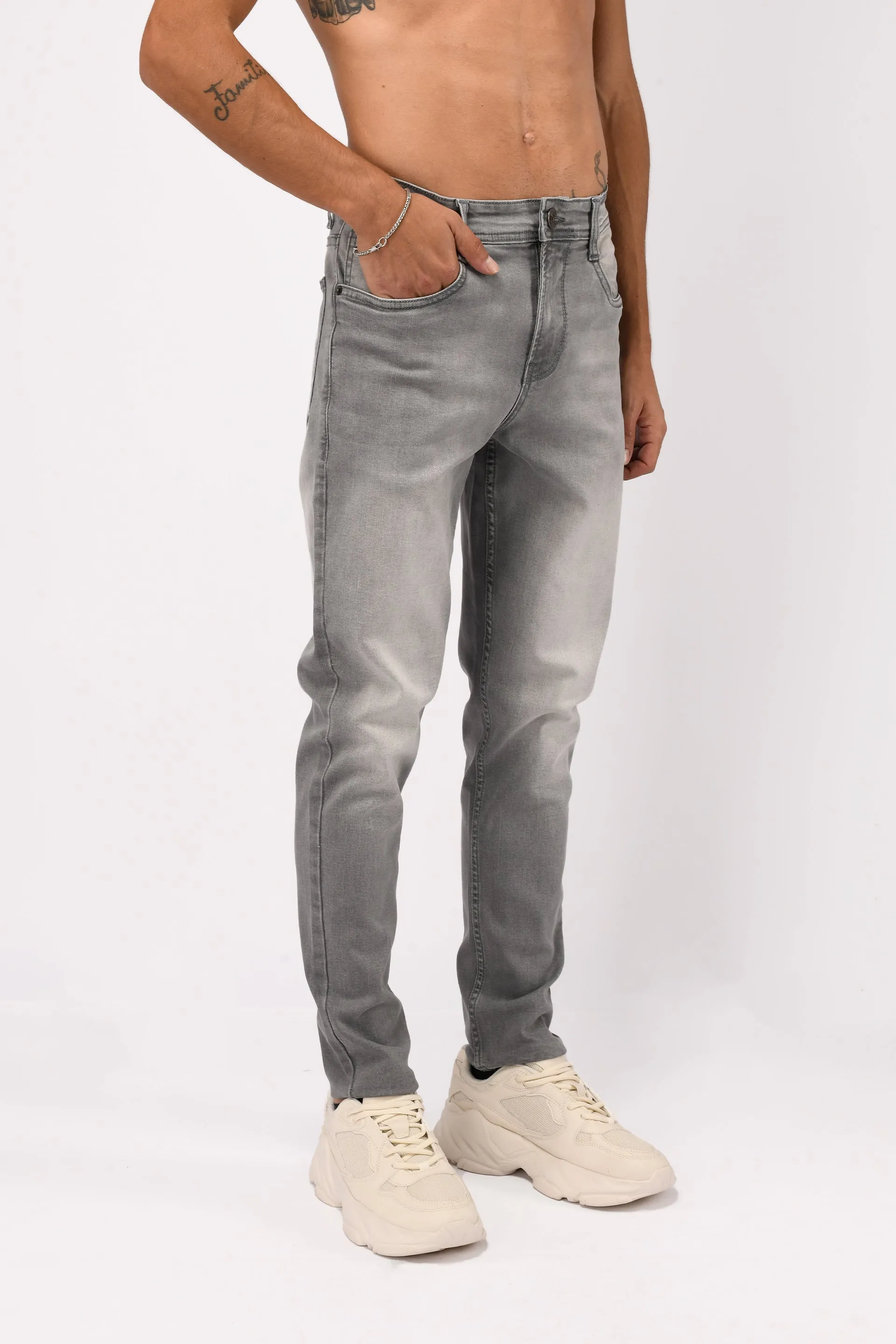 CLASSIC EDGE TAILORED DENIM IN GREY