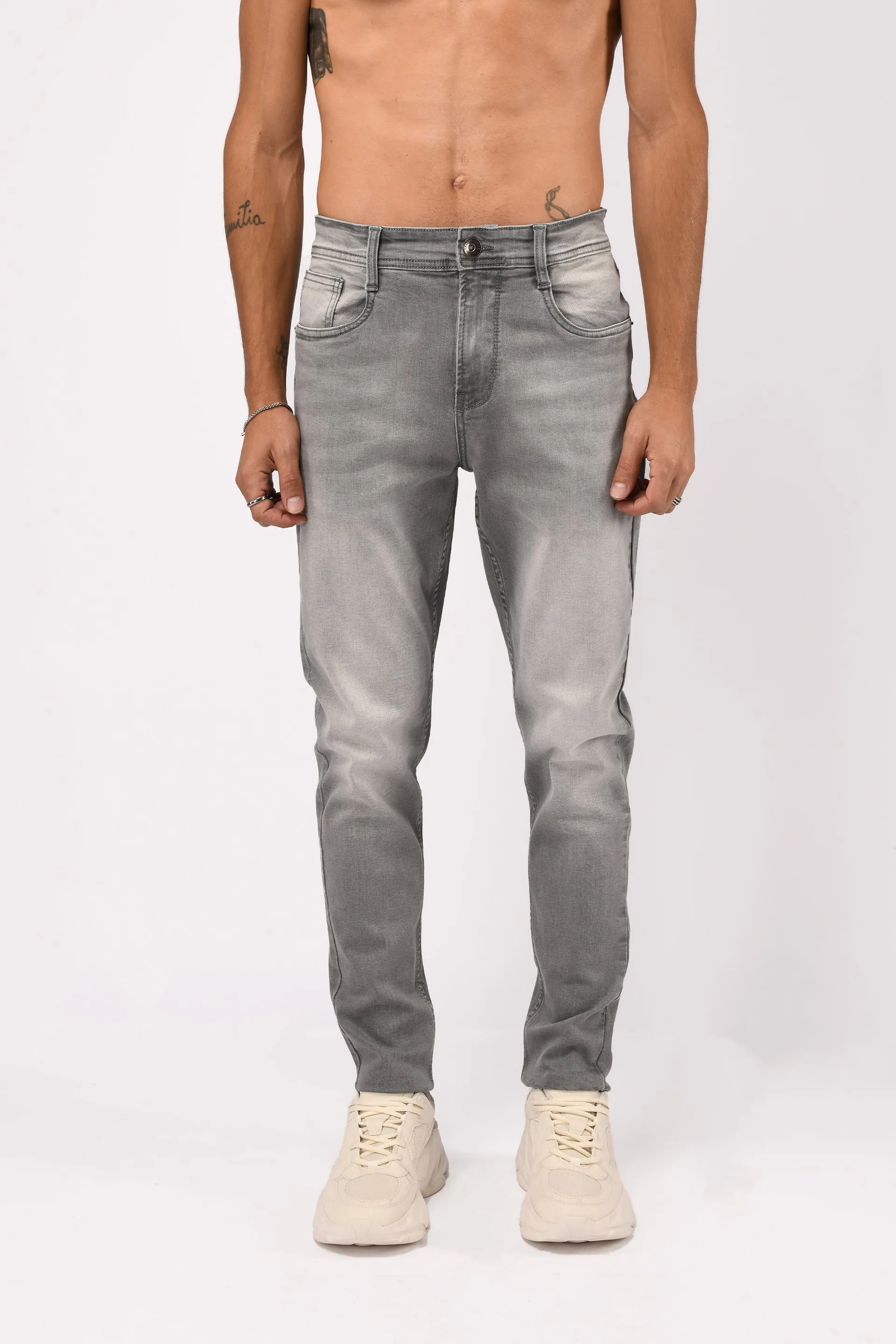 CLASSIC EDGE TAILORED DENIM IN GREY