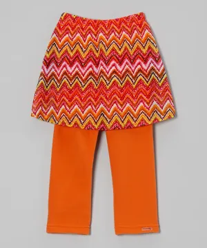 Cozy Skirt Over Pants