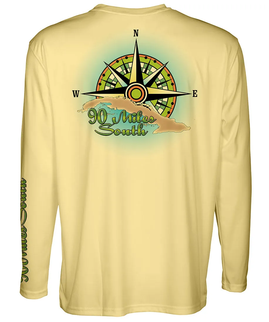Cuban T-Shirt | Green Compass Rose