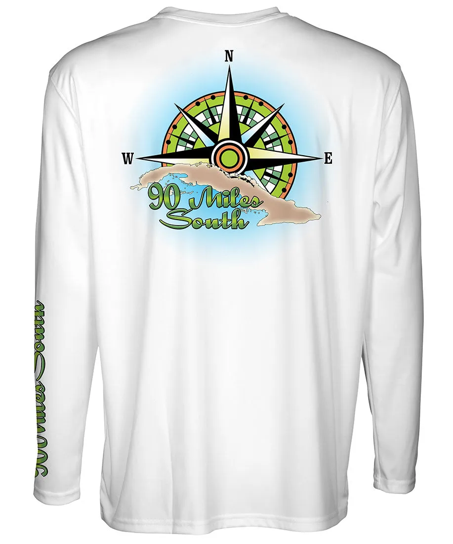 Cuban T-Shirt | Green Compass Rose