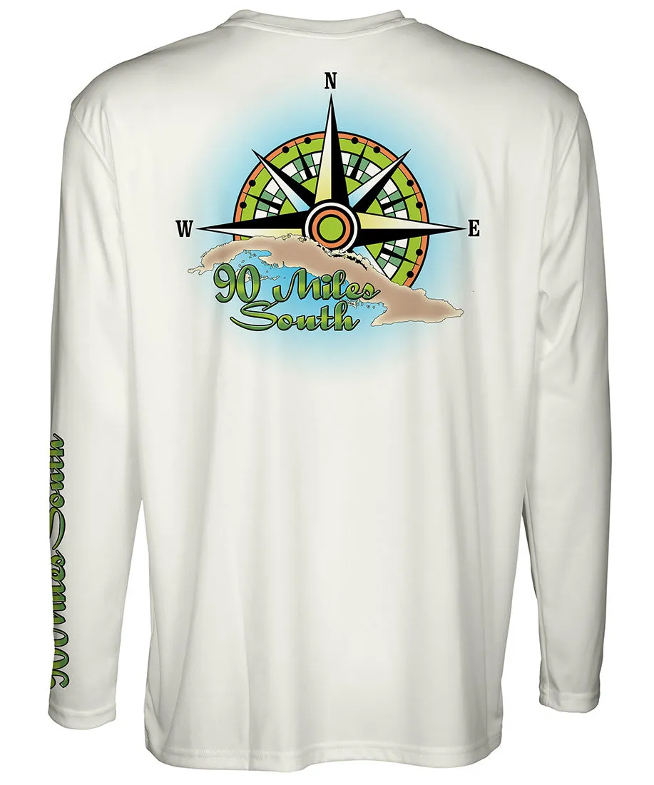 Cuban T-Shirt | Green Compass Rose