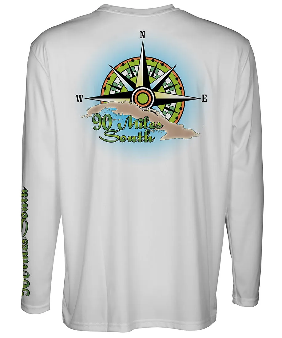 Cuban T-Shirt | Green Compass Rose