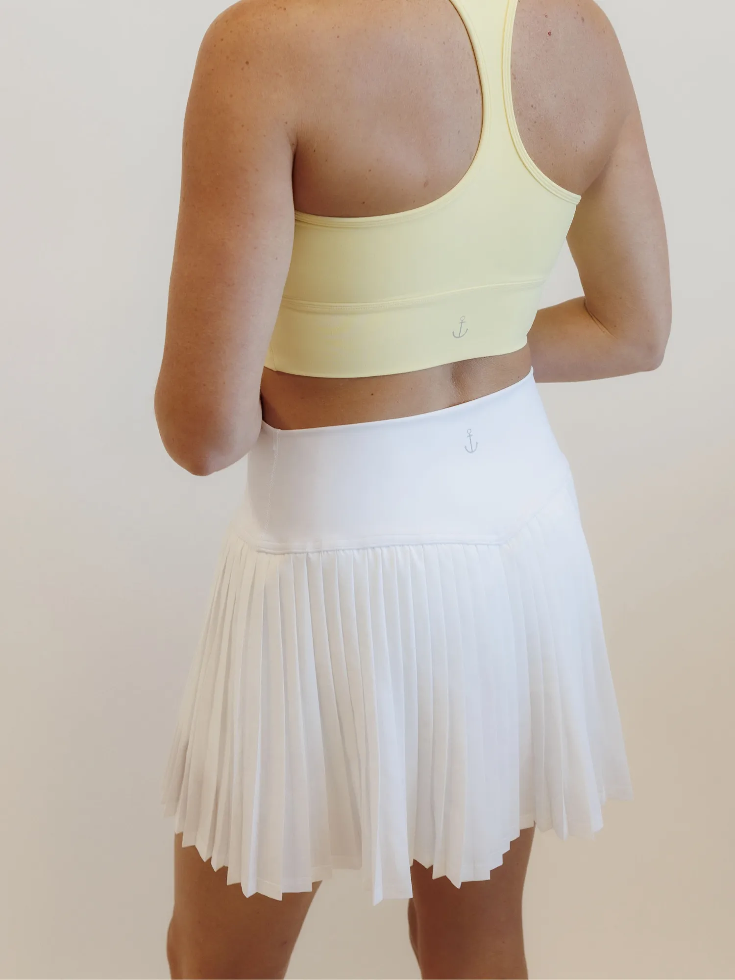 Daisy Yellow  "Brynne " Racerback Medium Support Sports Bra