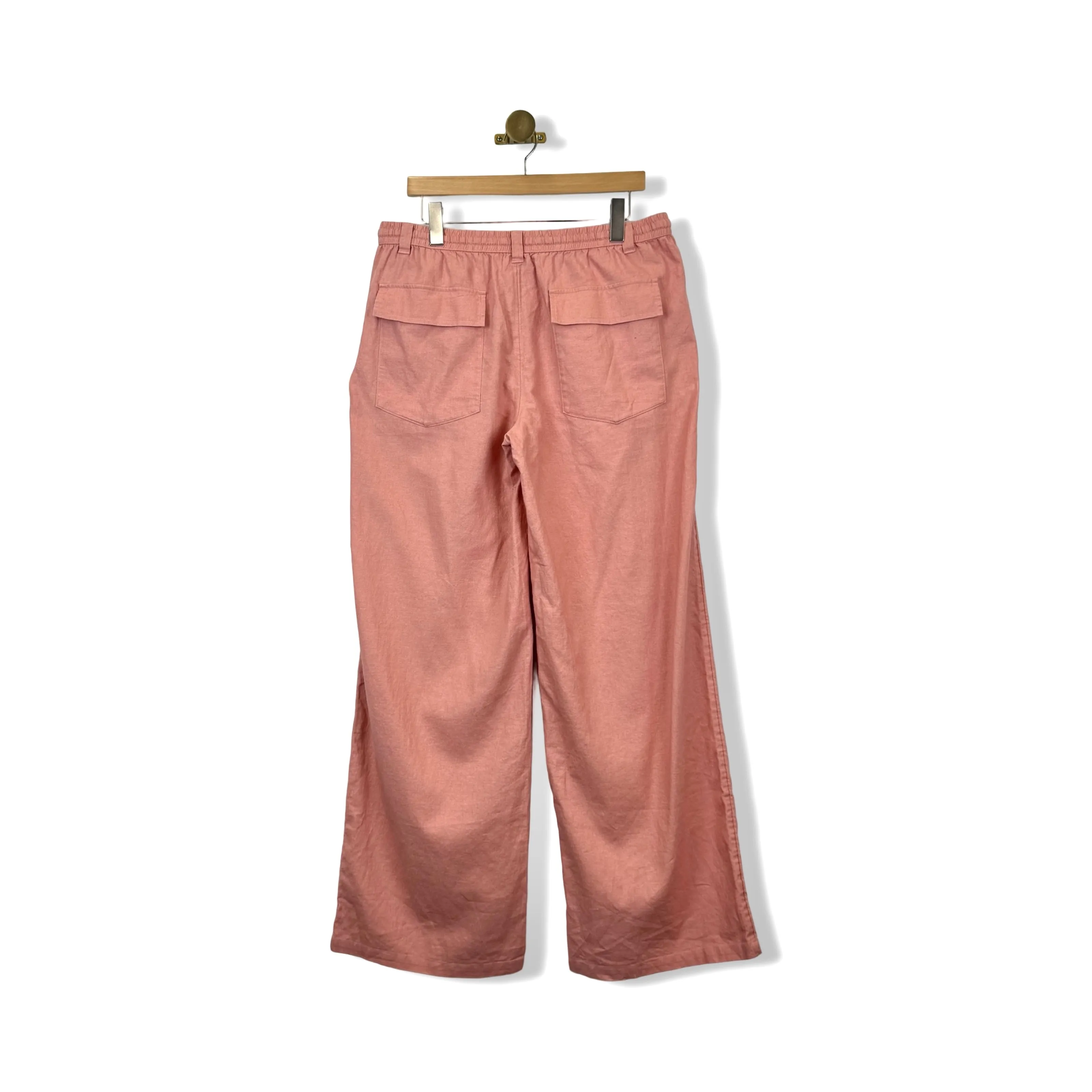 Décor Wide Leg Linen Pants
