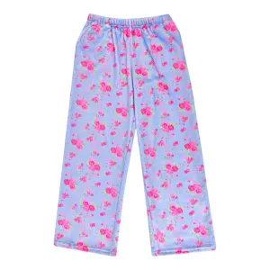 Ditsy Floral Fuzzy Pants