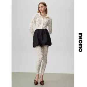 Elegant Black Bubble Skirt