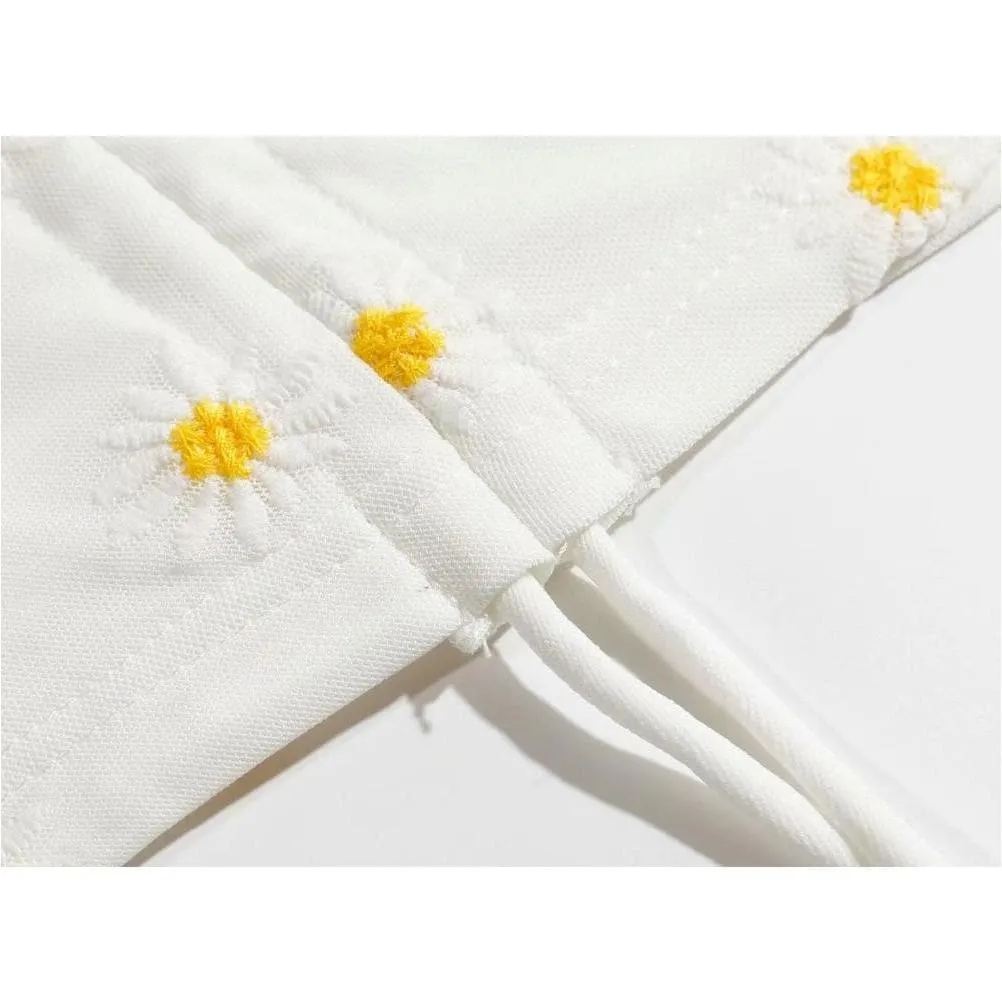 ELEGANT FLORAL EMBROIDERY SKIRT