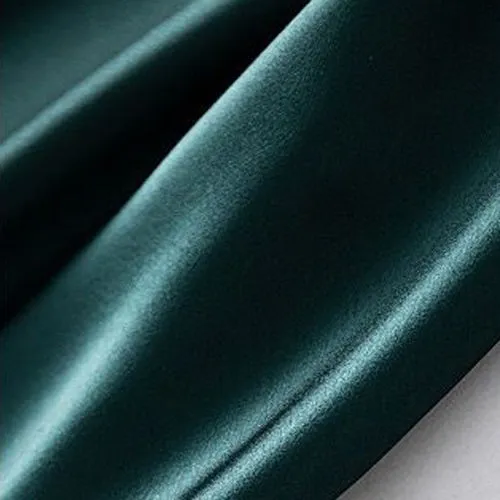 Elegant Silk Midi Skirt