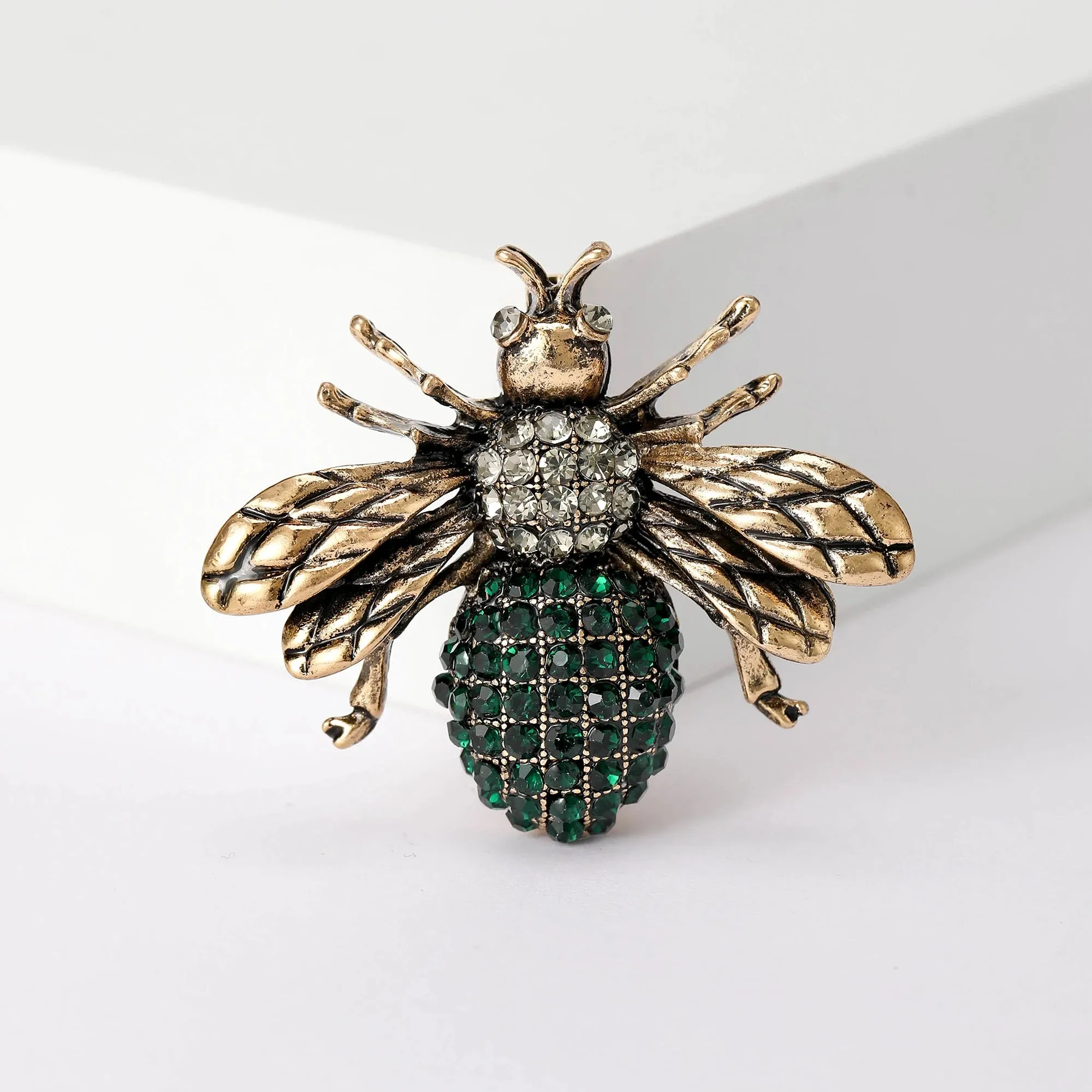 Emre Rhinestone Brooch Pin