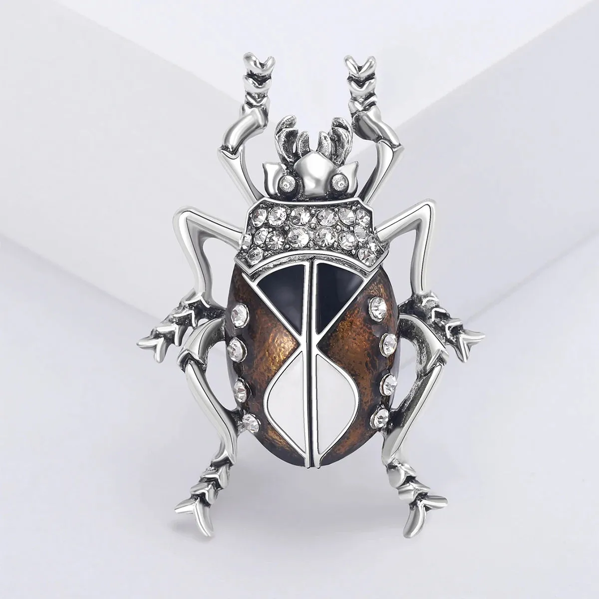 Emre Rhinestone Brooch Pin