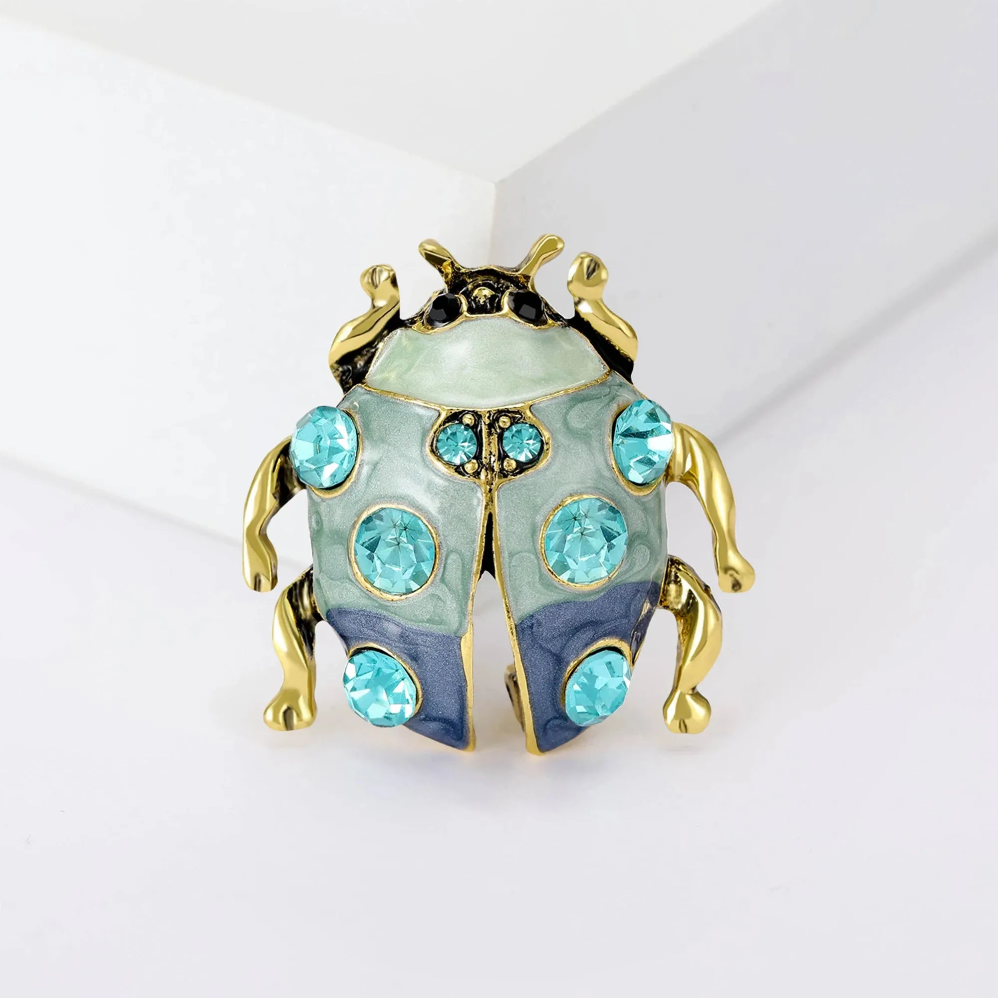Emre Rhinestone Brooch Pin