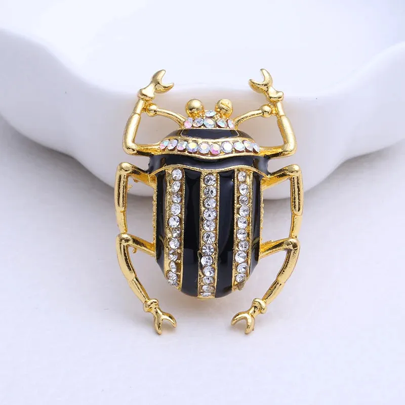 Emre Rhinestone Brooch Pin