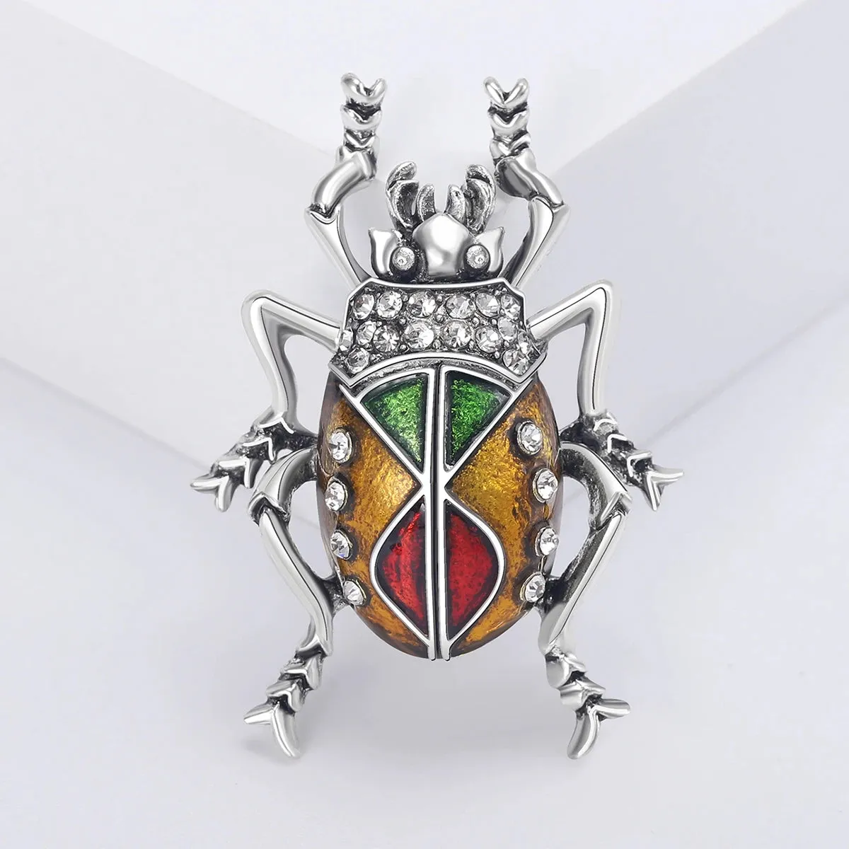 Emre Rhinestone Brooch Pin