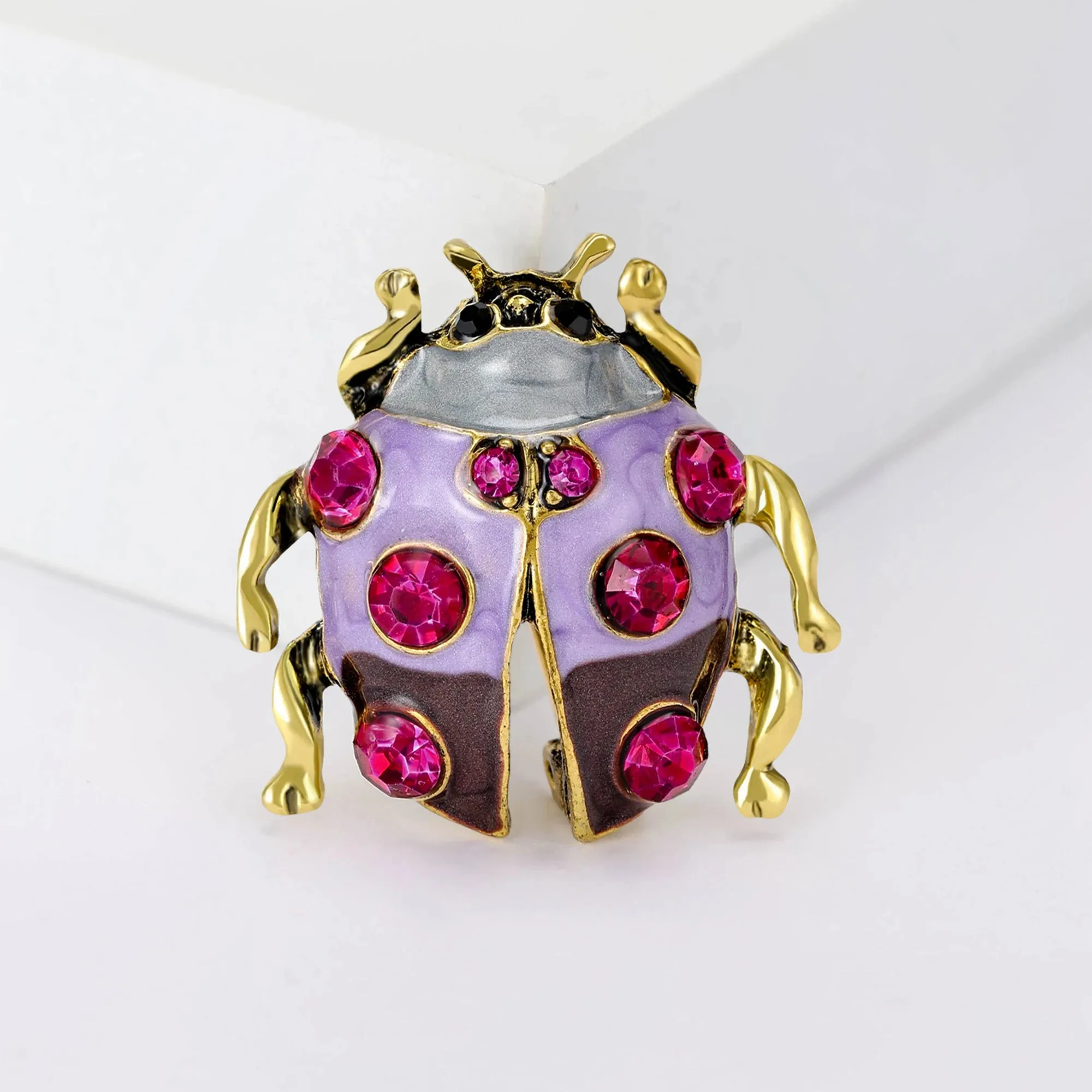 Emre Rhinestone Brooch Pin