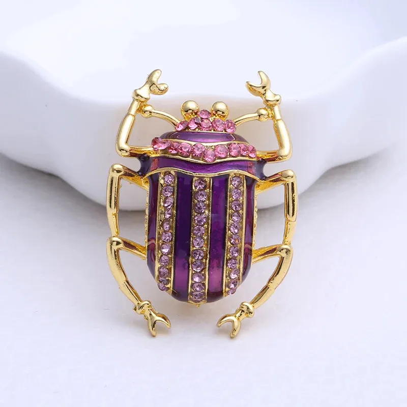 Emre Rhinestone Brooch Pin
