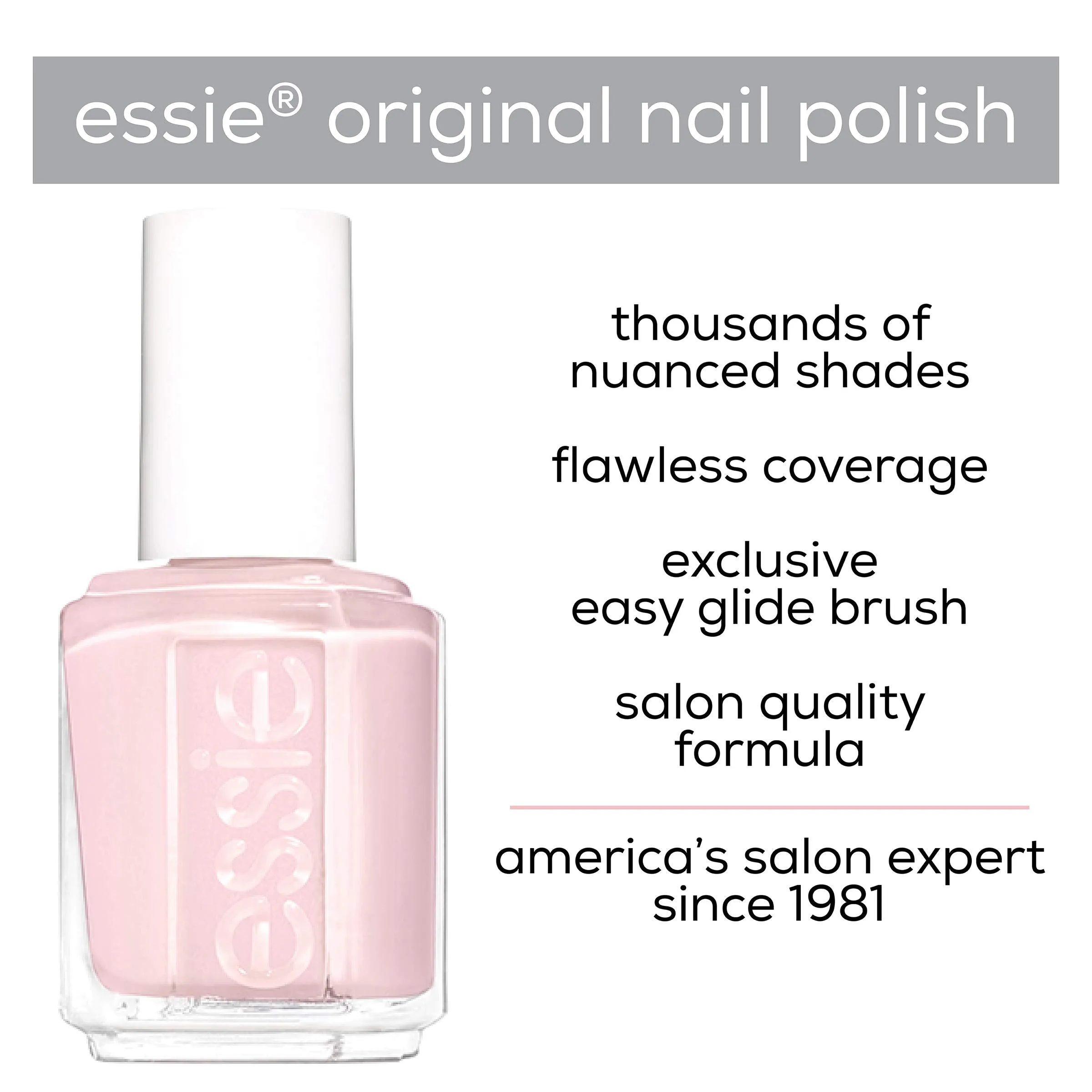 essie Nail Polish, Glossy Shine Classic Red, Really Red, 0.46 Ounce