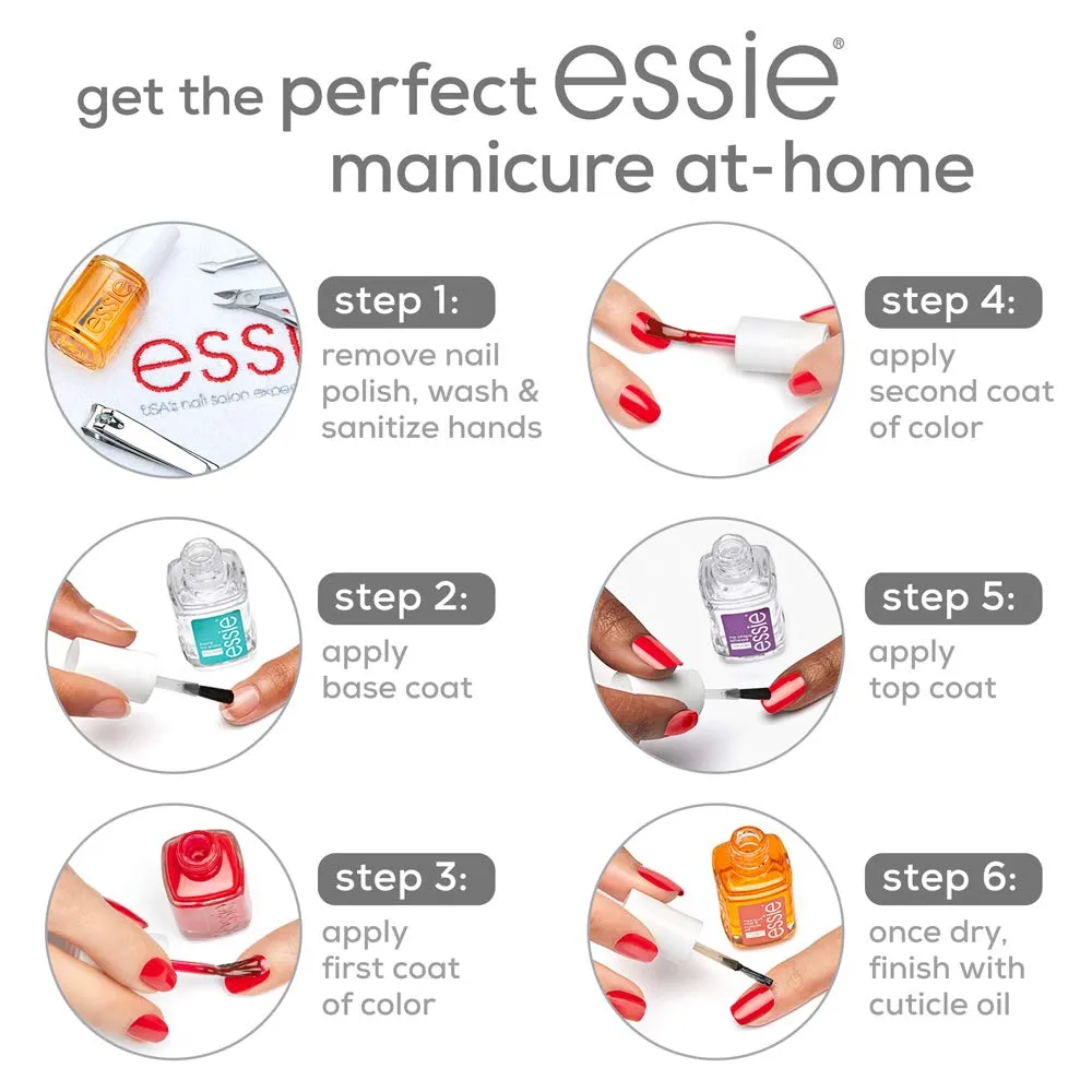 essie Nail Polish, Glossy Shine Classic Red, Really Red, 0.46 Ounce