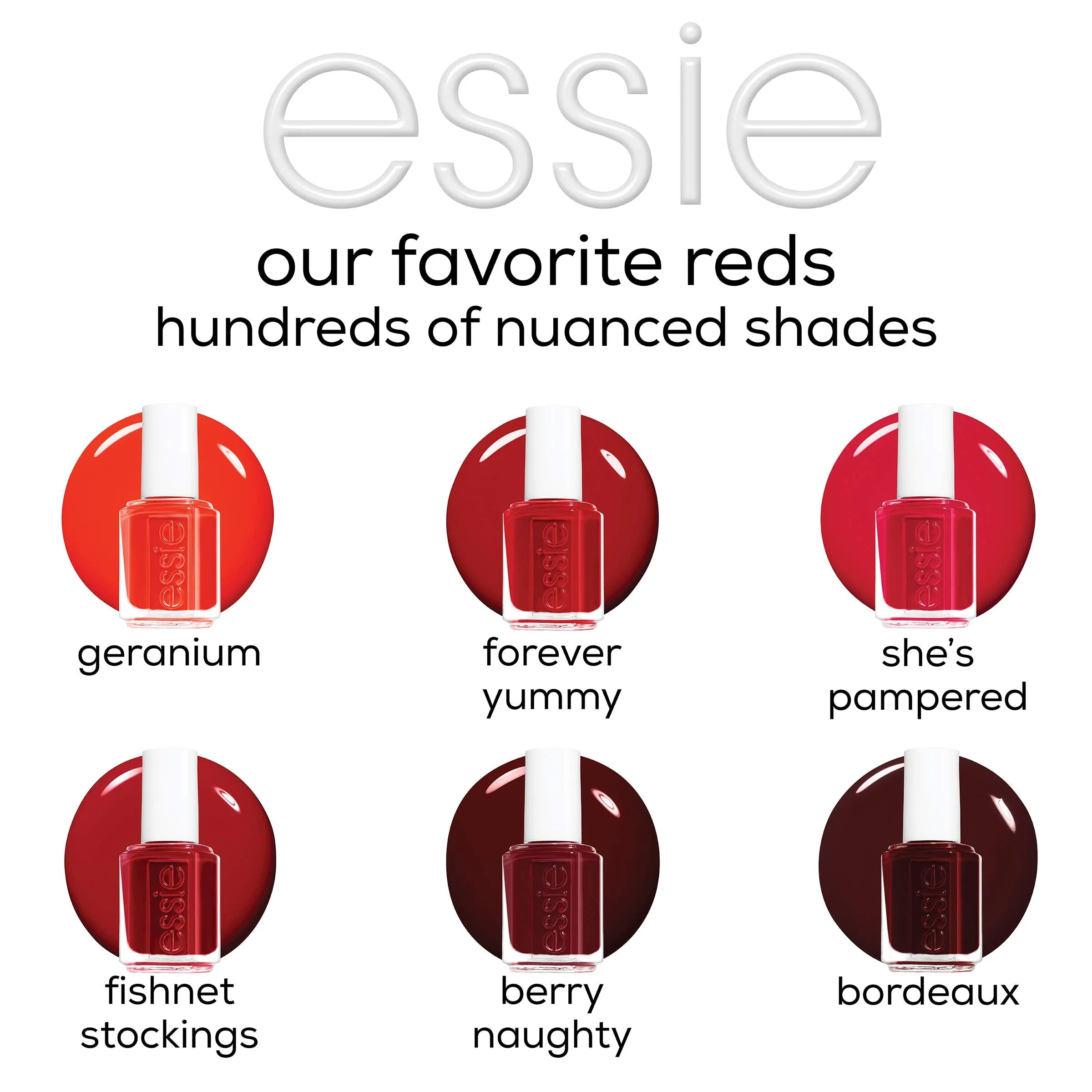 essie Nail Polish, Glossy Shine Classic Red, Really Red, 0.46 Ounce