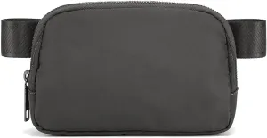 Fanny Pack Crossbody Bag Trendy Waterproof Small Cross Body Purse for Women Men Fashion Waist Packs Mini Belt Bag Pouch Chest Bum Hip Bag Lulu Dupes for Travel Vacation Running Dim Grey