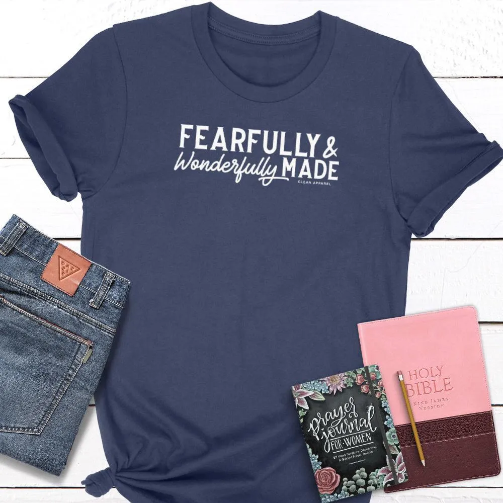 Fearfully Wonderfully Made Ladies Unisex Tees