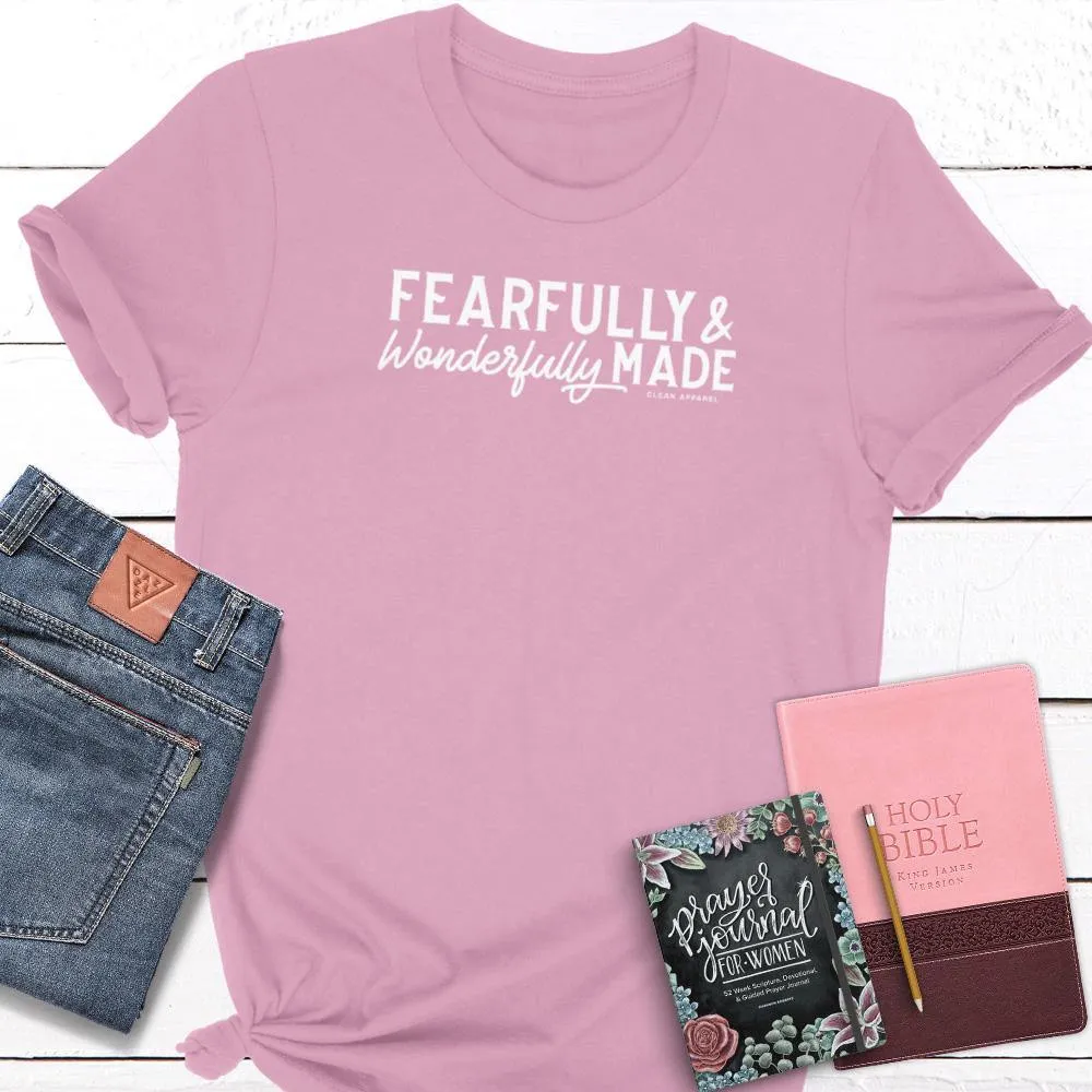 Fearfully Wonderfully Made Ladies Unisex Tees