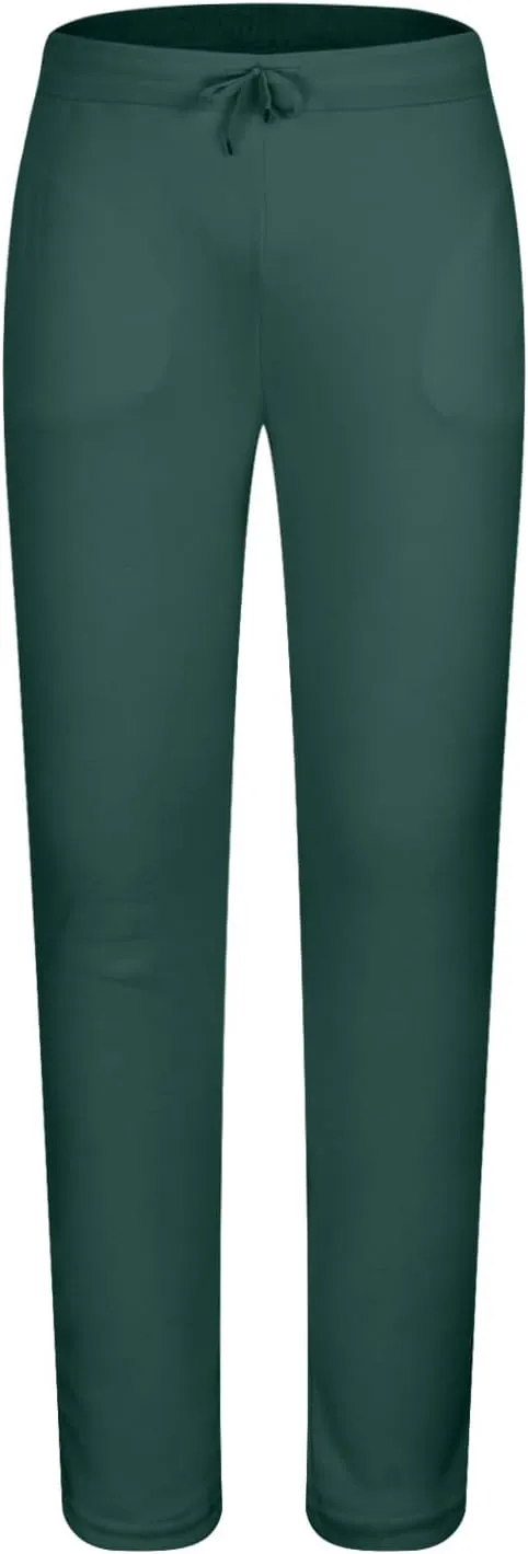 Finelylove Mens Sweatpants 2 Pack Open Bottom Fleece Joggers Straight Leg Running Workout Athletic Pants Casual Trousers