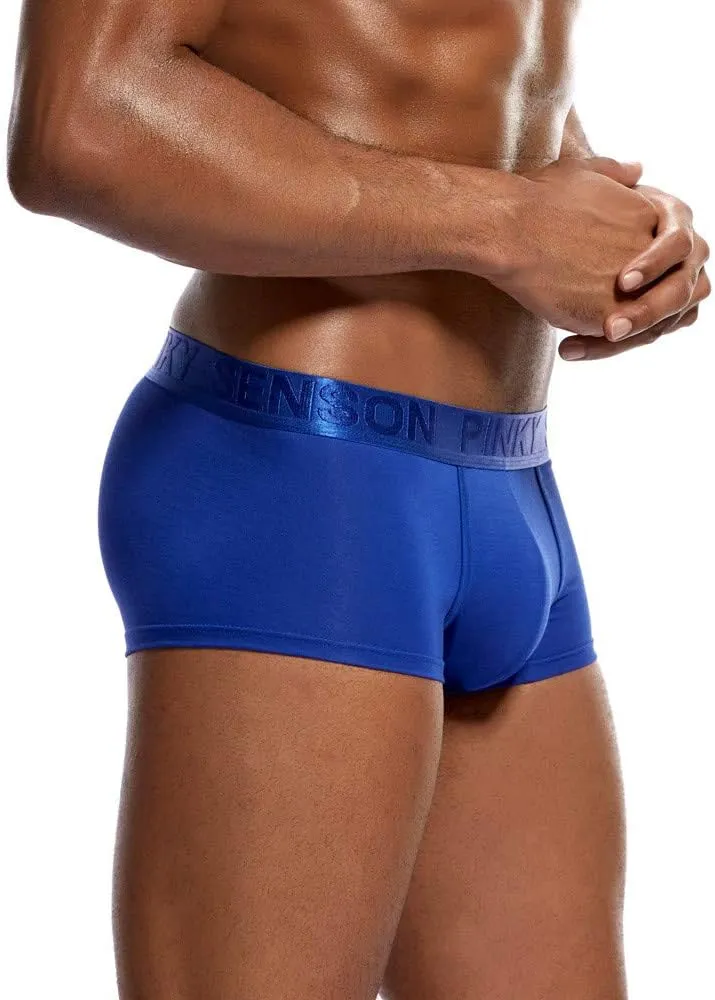 GIERIDUC Mens Sexy Bulge Enhancing Boxer Briefs for Husband from Wife Pretty Panties for Men