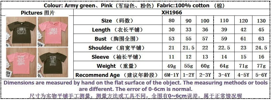 Girls Short Sleeve Letter Printed Cotton Tees Girls Clothing Wholesalers