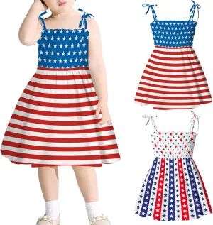 Girl's Spaghetti Strap Ruched Cam Dress Floral Print Ruffle Flared Mini Dresses Kid Toddler Strap Floral Beach Dress