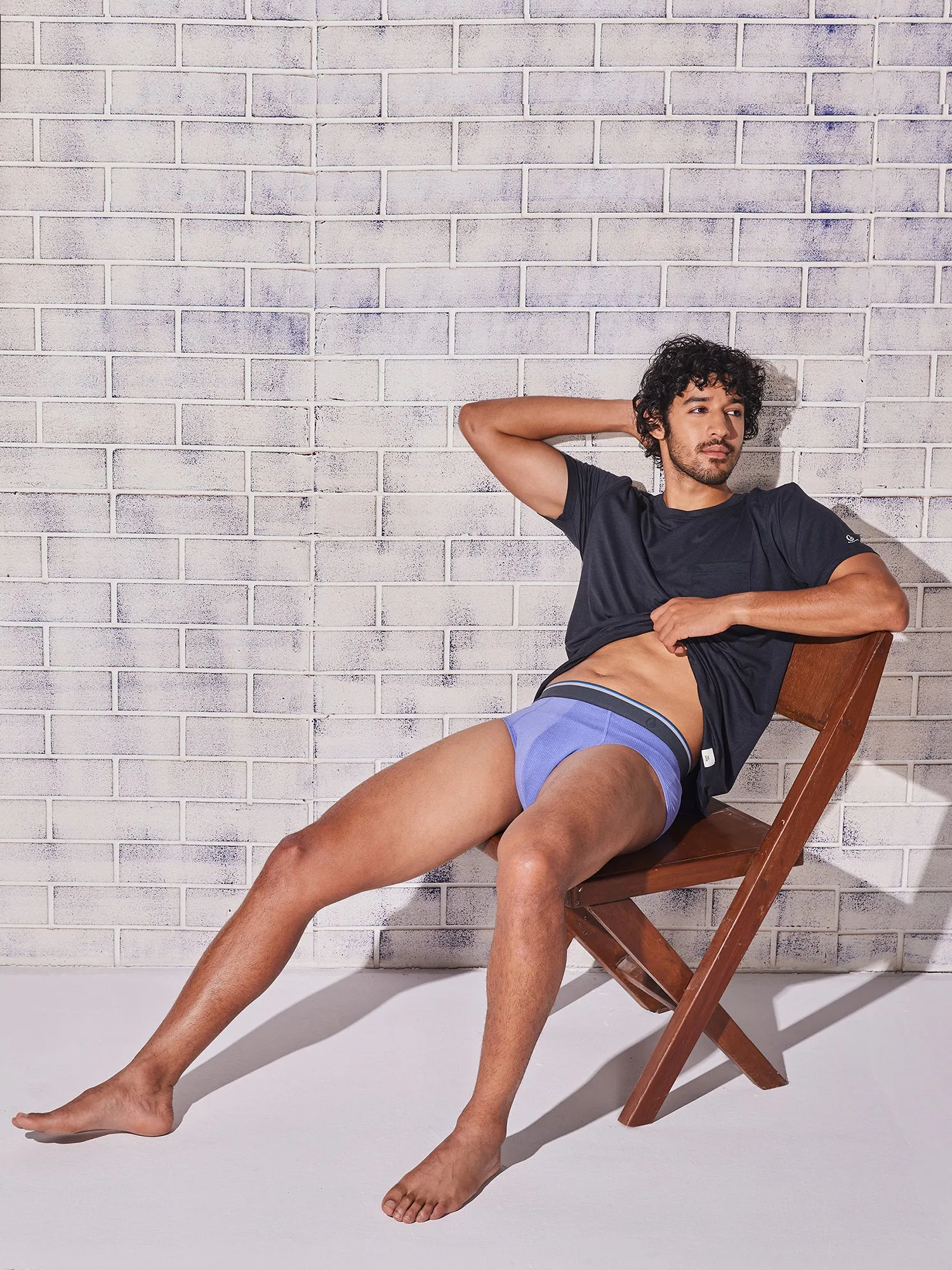 Gloot Anti-Odour, Anti-wicking & Anti Microbial Men's Active Briefs Lavender
